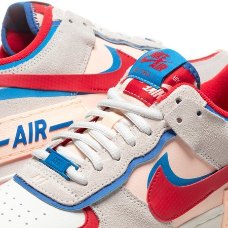 Buty Nike Air Force 1 Shadow (CU8591-100) SAIL/UNIVERSITY RED-PHOTO BLUE