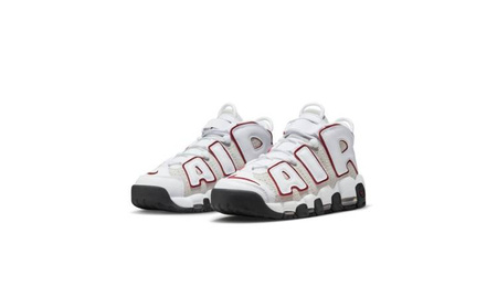 Buty Nike Air More Uptempo '96 (FB1380-100) Summit White/Team Best Grey/Team Red