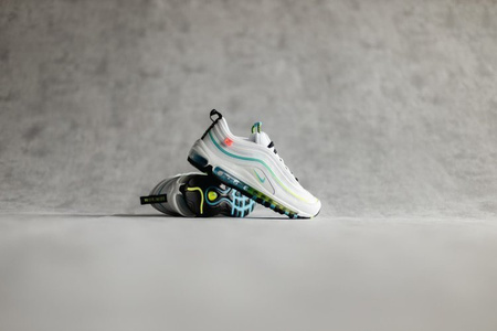 Buty Nike Air Max 97 “Worldwide Pack” (CZ5607-100) White/Blue Fury/Black/Volt