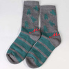 Skarpetki Malita Fly grey/green
