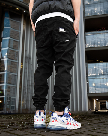 Spodnie New Bad Line Jogger Jeans ICON black