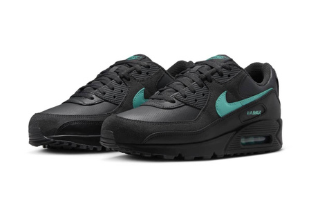 Buty Nike Air Max 90 ( IF0670-002)  Black / Anthracite – Aurora Green
