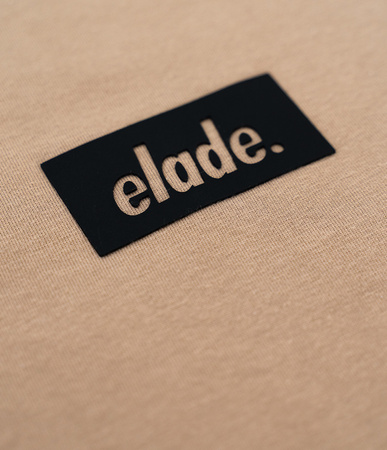Koszulka Elade BOX LOGO 3D Beige