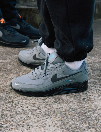 Buty Nike Air Max 90 (DO6706-002) Smoke Grey/Black LT Photo Blue