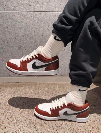 Buty Air Jordan 1 Low (HF3188-102) White/Black-Dark Pony