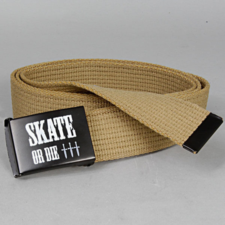 Pasek Malita Skate Or Die beige