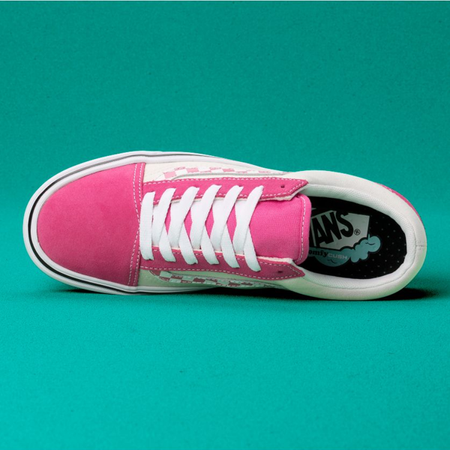 BUTY VANS OLD SKOOL COMFYCUSH (Sidestripe Check) Carmine Rose/True White
