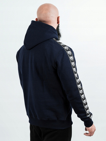 Bluza z kapturem ŚRODOWISKO MIEJSKIE "Classic Lampas" Navy