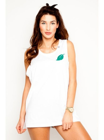 Tank Top Diamante Wear My Life white