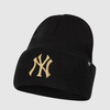 Czapka zimowa 47' Brand NEW YORK YANKESS METALLIC (B-HYMKR17ACE-BKW) Black