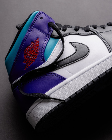 Buty Air Jordan 1 Mid (DQ8426-154) White/Black-Bright-Concord