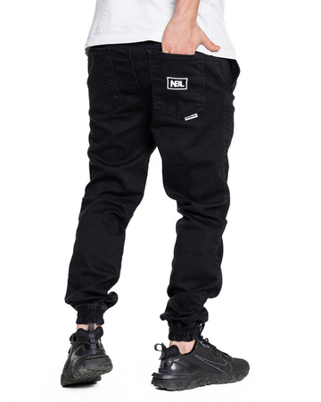 Spodnie New Bad Line Jogger Jeans ICON black