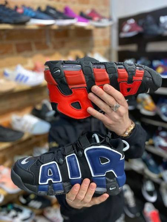 Buty Nike Air More Uptempo '96 (DJ4400-001) BLACK/UNIVERSITY RED-MIDNIGHT NAVY-WHITE