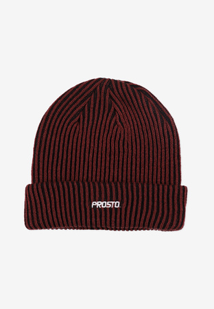 Czapka Zimowa Prosto Ultra BurgundyBlack