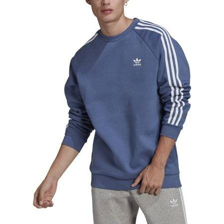  Bluza ADIDAS 3STRIPES CREW (GN3482) Blue/White