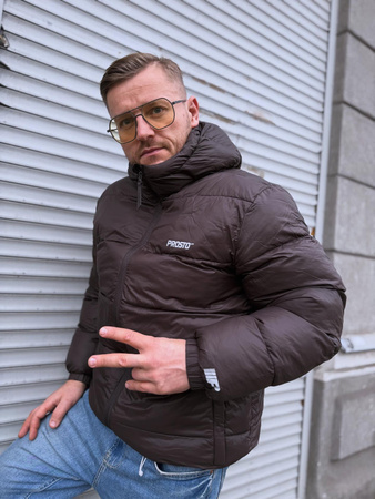 Kurtka PROSTO Puffer Jacket 404 Brown