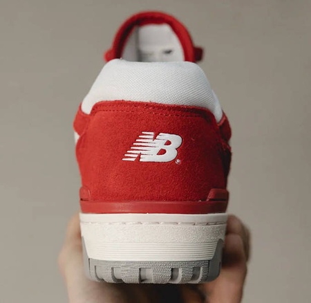 Buty New Balance BB550VND Suede Pack Red