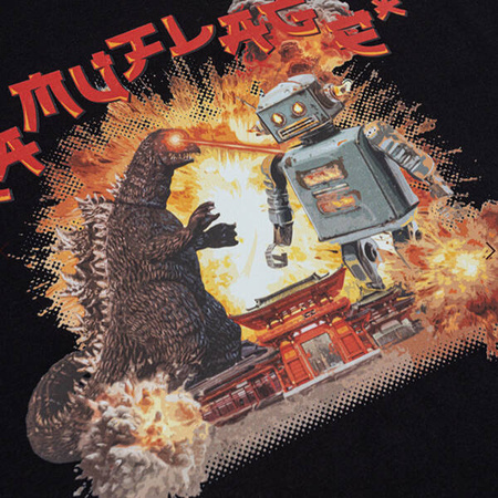 Koszulka KAMUFLAGE ZILLA Balck 