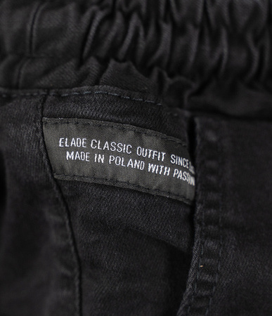 Spodnie Elade JOGGER ICON Black Denim
