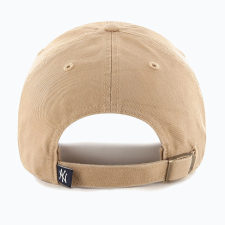 Czapka 47' Brand MLB New York Yankees CLEAN UP (B-RGW17GWS-KH) Khaki