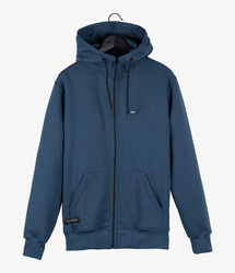 Bluza Elade ZIP HOODIE PATH Blue Jeans