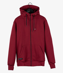 Bluza Elade ZIP HOODIE PATH Maroon