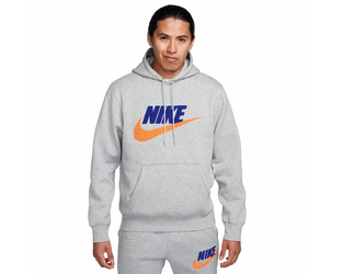 Bluza Nike Hoodie Sportswear Club Fleece (FN3104-063) Dark Grey Heather/Light Smoke Grey