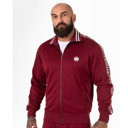 Bluza Pit Bull Oldschool Tape Logo Bordo