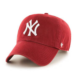 Czapka MLB New York Yankees '47 Brand Clean Up (B-RGW17GWS-RZ) Razor Red