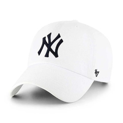 Czapka MLB New York Yankees '47 Brand Clean Up (B-RGW17GWS-WHA) White