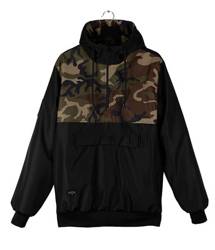 Kurtka Elade RAINFOREST SUMMER KANGAROO CAMO/BLACK