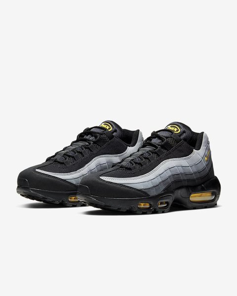 Air max 95 black outlet chrome yellow dark grey