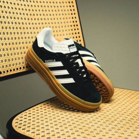 BUTY ADIDAS Gazelle Bold  (IE0876) Core Black/Cloud White/Cloud White