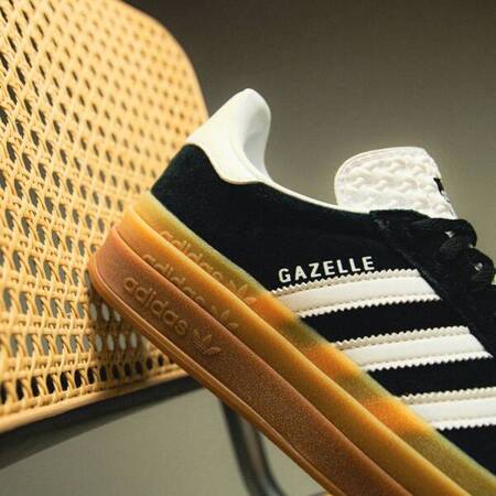 BUTY ADIDAS Gazelle Bold  (IE0876) Core Black/Cloud White/Cloud White