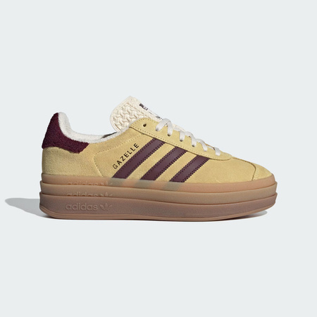 BUTY ADIDAS Gazelle Bold W  (IF5937)  Almost Yellow / Maroon / Wonder White