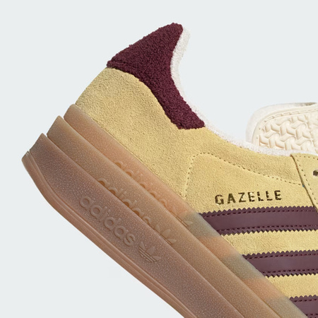 BUTY ADIDAS Gazelle Bold W  (IF5937)  Almost Yellow / Maroon / Wonder White