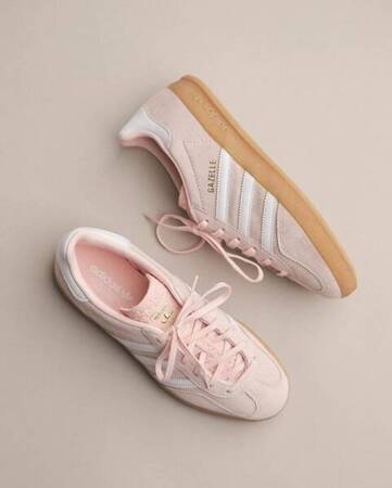 BUTY ADIDAS Gazelle INDOOR (IH5484) Sandy Pink / Cloud White / Gum