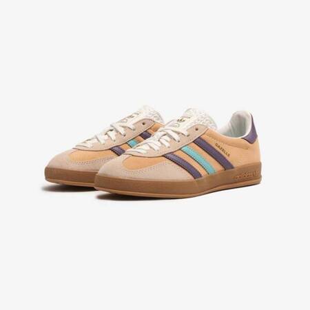 BUTY ADIDAS Gazelle Indoor (IG1636) Glow Orange / Shadow Violet / Off White