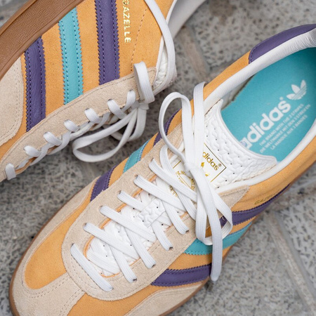 BUTY ADIDAS Gazelle Indoor (IG1636) Glow Orange / Shadow Violet / Off White