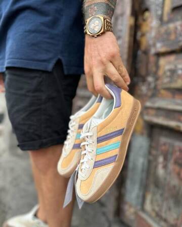 BUTY ADIDAS Gazelle Indoor (IG1636) Glow Orange / Shadow Violet / Off White