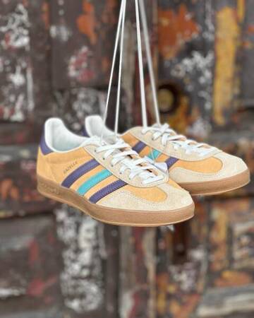 BUTY ADIDAS Gazelle Indoor (IG1636) Glow Orange / Shadow Violet / Off White