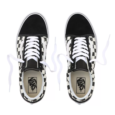 BUTY VANS OLD SKOOL Primary Check (lVN0A38G1P0S1) Black/White 