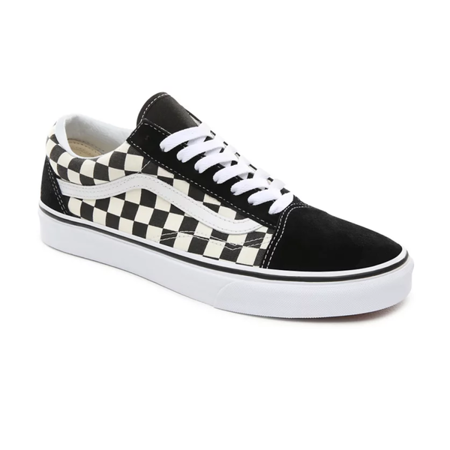 BUTY VANS OLD SKOOL Primary Check (lVN0A38G1P0S1) Black/White 