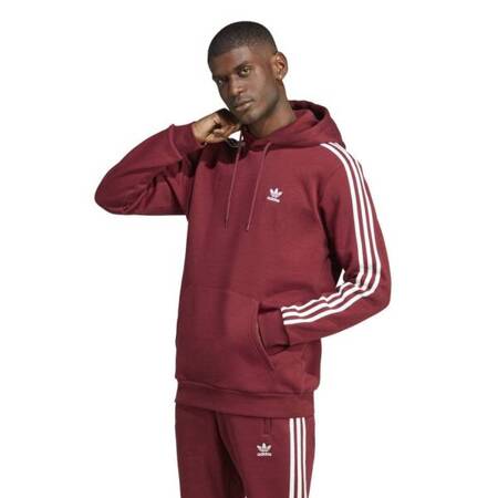 Bluza Adicolor Classics 3-Stripes Hoodie (IB1417) Bordo