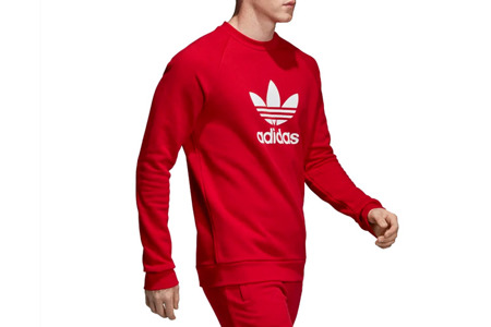 Bluza Adidas Trefoil ADICOLOR (DX3615) Red