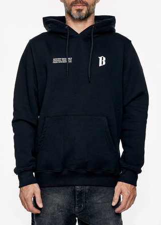 Bluza BOR HOODIE PAINT BLACK