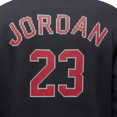 Bluza Jordan Essentials Holiday (FD7465-010) Black/Gym Red