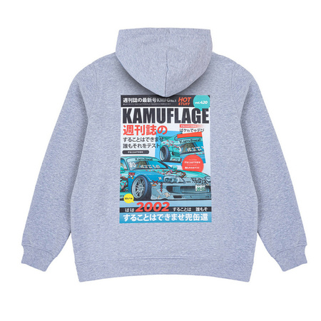 Bluza KAMUFLAGE HOODIE 2JZ Grey