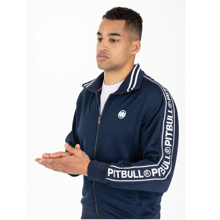 Bluza Pit Bull Oldschool Tape Logo Navy