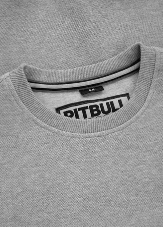 Bluza Pit Bull Premium Pique SMALL NEW LOGO Szara